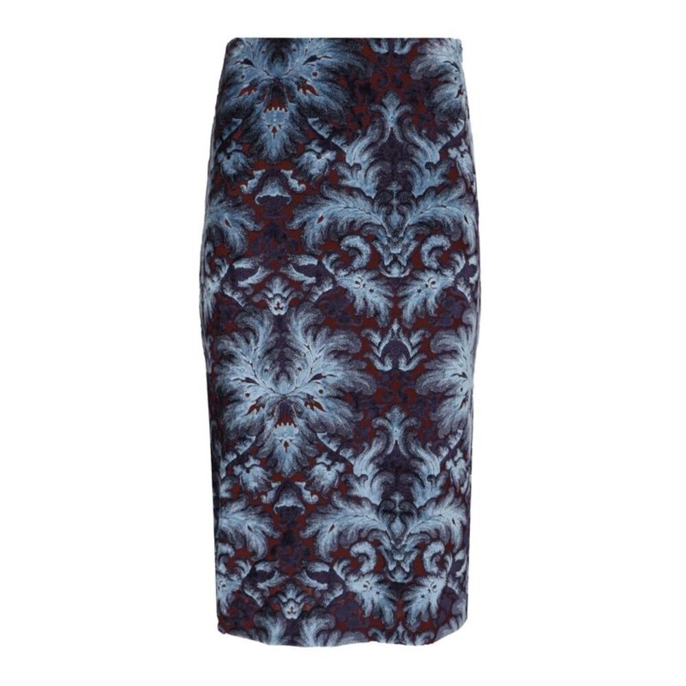 Etro Women Midi Skirt With Paisley Flower Print